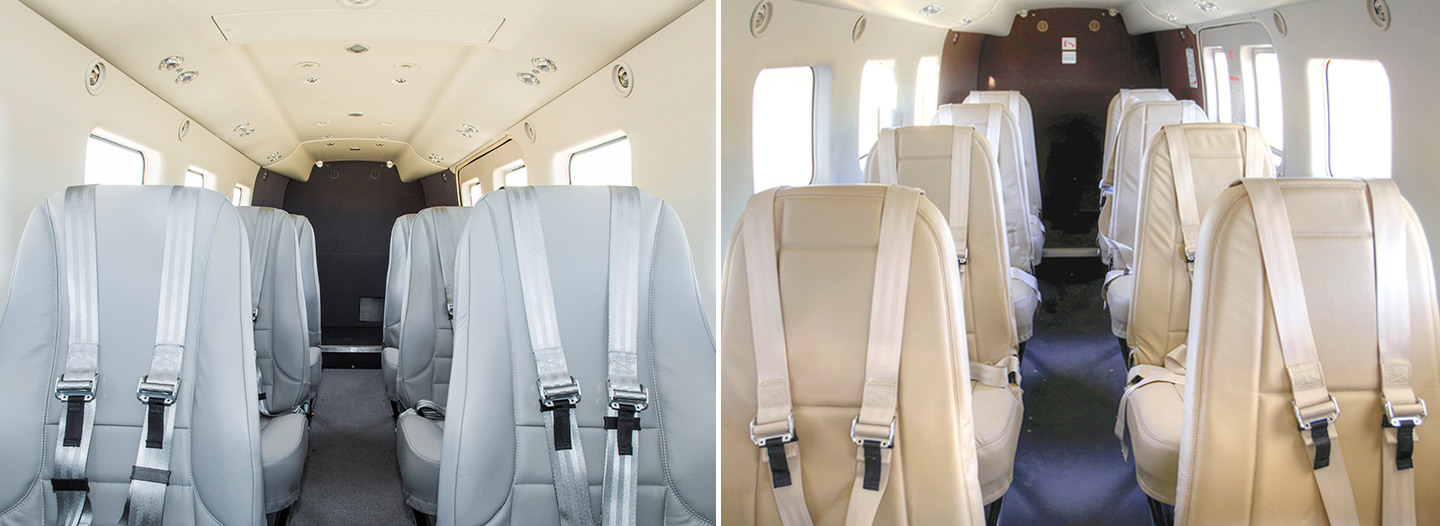 1.45米高的连贯客舱，加以完善的环控系统，带您享受最佳的舒适